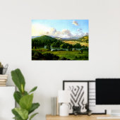 Christopher Cranch: Fluss zwischen den Weiden Poster (Heimbüro)