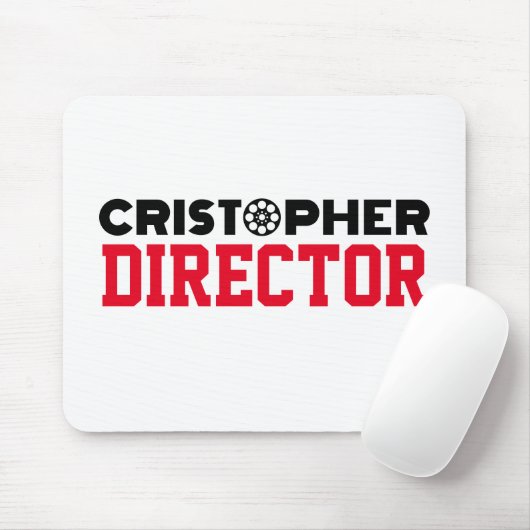 Christopher Director Mouse Pad Mousepad (Mit Mouse)