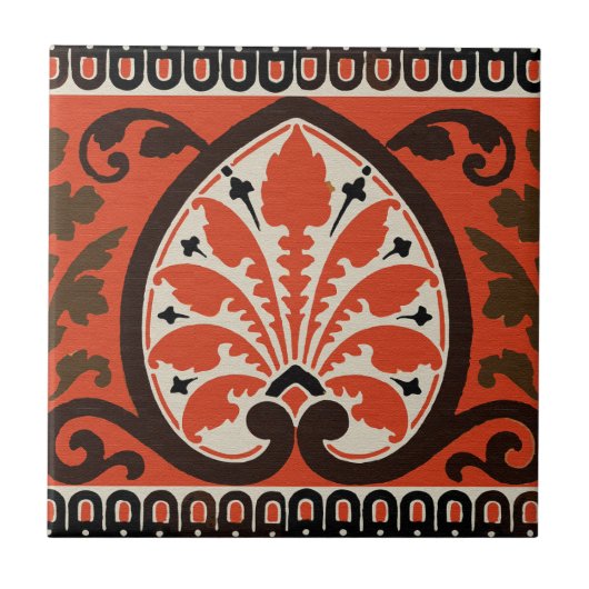 Christopher Dresser Fliese (Vorderseite)