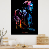 Christopher Hitchens RIP Poster (Küche)