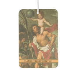 Christopher Jesus katholische religiöse Reisende Autolufterfrischer