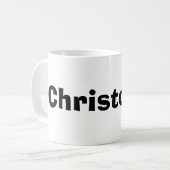 Christopher Kaffeetasse (Vorderseite Links)
