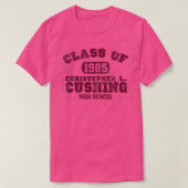 Christopher L Cushing High School bekümmert sich u T-Shirt (Design vorne)
