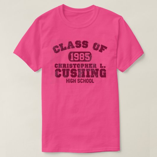 Christopher L Cushing High School bekümmert sich u T-Shirt (Design vorne)