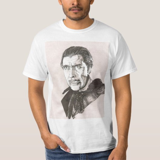 Christopher-Lee Dracula T-Shirt (Vorderseite)