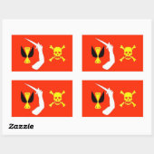 Christopher Moody's Pirate Flag Sticker (Blatt)