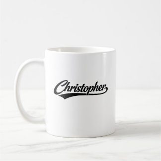 Christopher name first last family gifts kaffeetasse