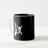 Christopher Schwermütig-Weiß Zweifarbige Tasse (Vorderseite Links)