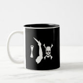 Christopher Schwermütig-Weiß Zweifarbige Tasse (Links)