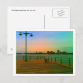 Christopher Street Pier Postkarte (Vorne/Hinten)