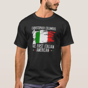 Christophers Columbus: Der erste italienische Amer T-Shirt