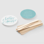 Christos Anesti Christ ist aquamarin griechischer Fächer (Non-assembled)