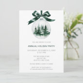 Christpine-Baumschmuck Feiertagskarte (Stehend Vorderseite)