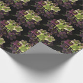 Christrosenblüten Botanisches Geschenkpapier (Ecke)