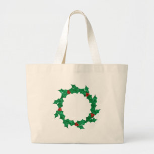 Christrosenkranz Jumbo Stoffbeutel