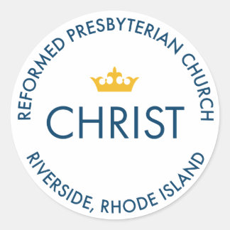 ChristRPC Großaufkleber Runder Aufkleber