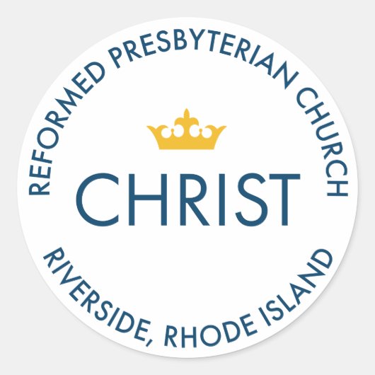 ChristRPC Großaufkleber Runder Aufkleber (Vorderseite)