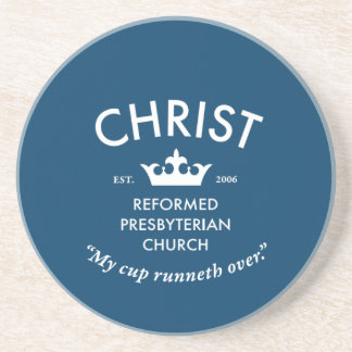 ChristRPC Round Sandstone Untersetzer