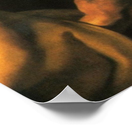 Christ's Charge to Peter by Sir Peter Paul Rubens Poster (Ecke)