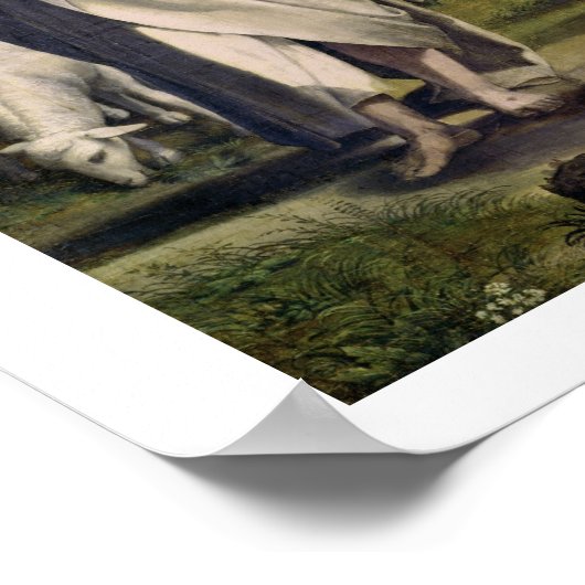 Christ's Charge to St. Peter (cartoon for the Sist Poster (Ecke)