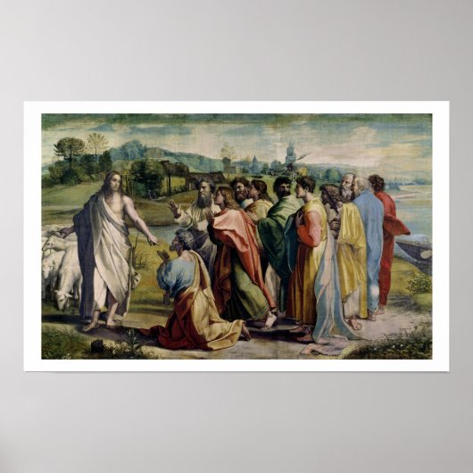 Christ's Charge to St. Peter (cartoon for the Sist Poster (Vorne)