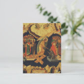 Christ's Descent into Hades Resurrection of Jesus  Postkarte (Stehend Vorderseite)