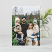 Christtagskarte Feiertagskarte (Stehend Vorderseite)