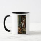 Christus Abfall in Schwebe, C. 1532 Tasse (Links)