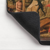 Christus Abfall in Schwebe Mousepad (Ecke)