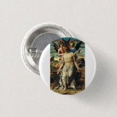 Christus als Erlöser von Andrea Mantegna Button (Vorne & Hinten)