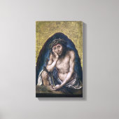 Christus als Mann der Trauern | Albrecht Dü rer | Leinwanddruck (Vorderseite)