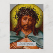 Christus als Mann der Trauern Postkarte (Vorderseite)