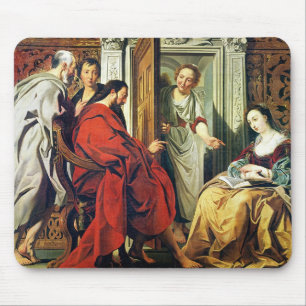 Christus am Haus von Martha und von Mary von Mousepad