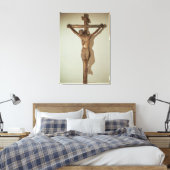 Christus am Kreuz, genannt "Le Devot Christ" Leinwanddruck (Insitu (Schlafzimmer))
