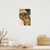 Christus am Kreuz, genannt "Le Devot Christ" Poster (Küche)