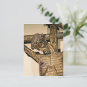 Christus am Kreuz, genannt "Le Devot Christ" Postkarte (Stehend Vorderseite)