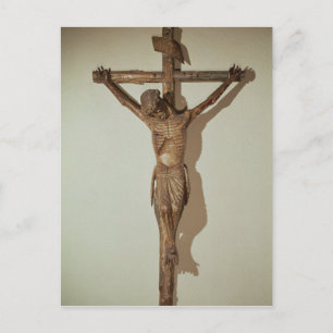 Christus am Kreuz, genannt "Le Devot Christ" Postkarte