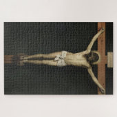 Christus am Kreuz (Glaube) (Velazquez) gekreuzigt Puzzle (Horizontal)