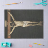 Christus am Kreuz (Glaube) (Velazquez) gekreuzigt Seidenpapier (Basteln)