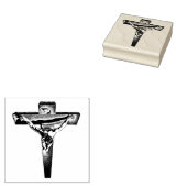 Christus am Kreuz Gummistempel (Stempel)