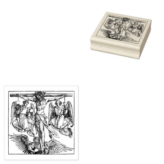 Christus am Kreuz Gummistempel (Stempel)