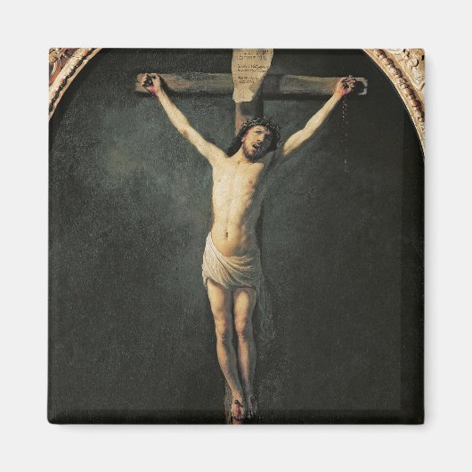 Christus am Kreuz Magnet (Vorne)