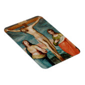Christus am Kreuz mit Heiligen Magnet (Rechte Seite)