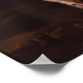 Christus am Kreuz Poster (Ecke)