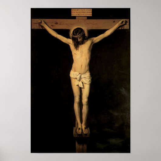 Christus am Kreuz Poster (Vorne)