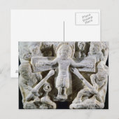 Christus am Kreuz Postkarte (Vorne/Hinten)