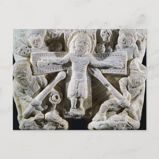 Christus am Kreuz Postkarte (Vorderseite)