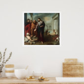 Christus am Pool von Bethesda, 1667-70 (Öl auf ca. Poster (Küche)