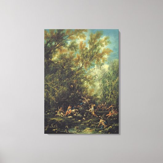 Christus an den Engeln, c.1725-30 (Öl Leinwanddruck (Vorderseite)