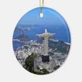 CHRISTUS AUF CORCOVADO BERG KERAMIKORNAMENT (Links)